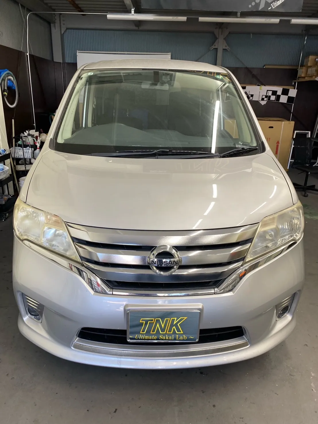 フロントガラス交換でご来店いただきました！26セレナ