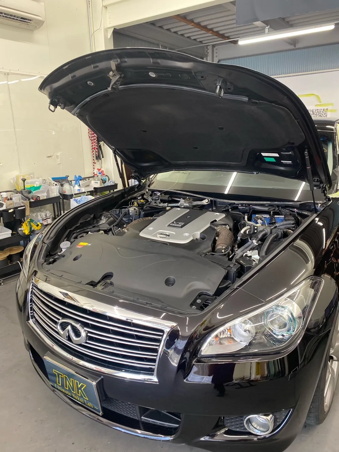 フロントガラス交換でご来店いただきました！フーガ