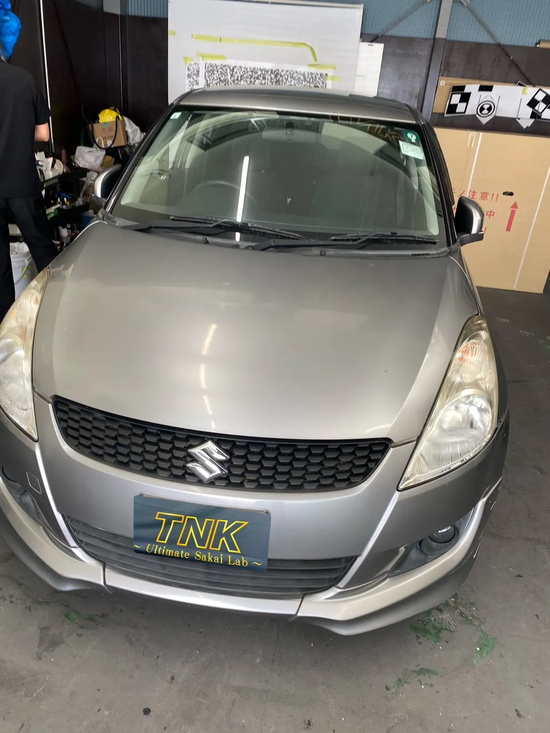フロントガラス交換でご来店いただきました！スイフト