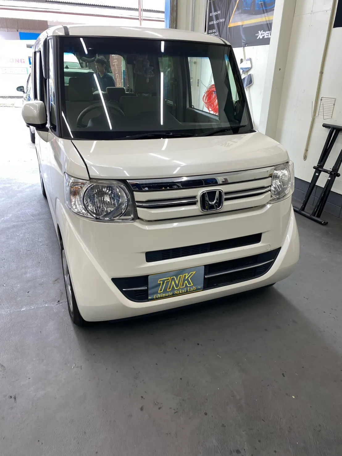フロントガラス交換でご来店いただきました！N-BOX
